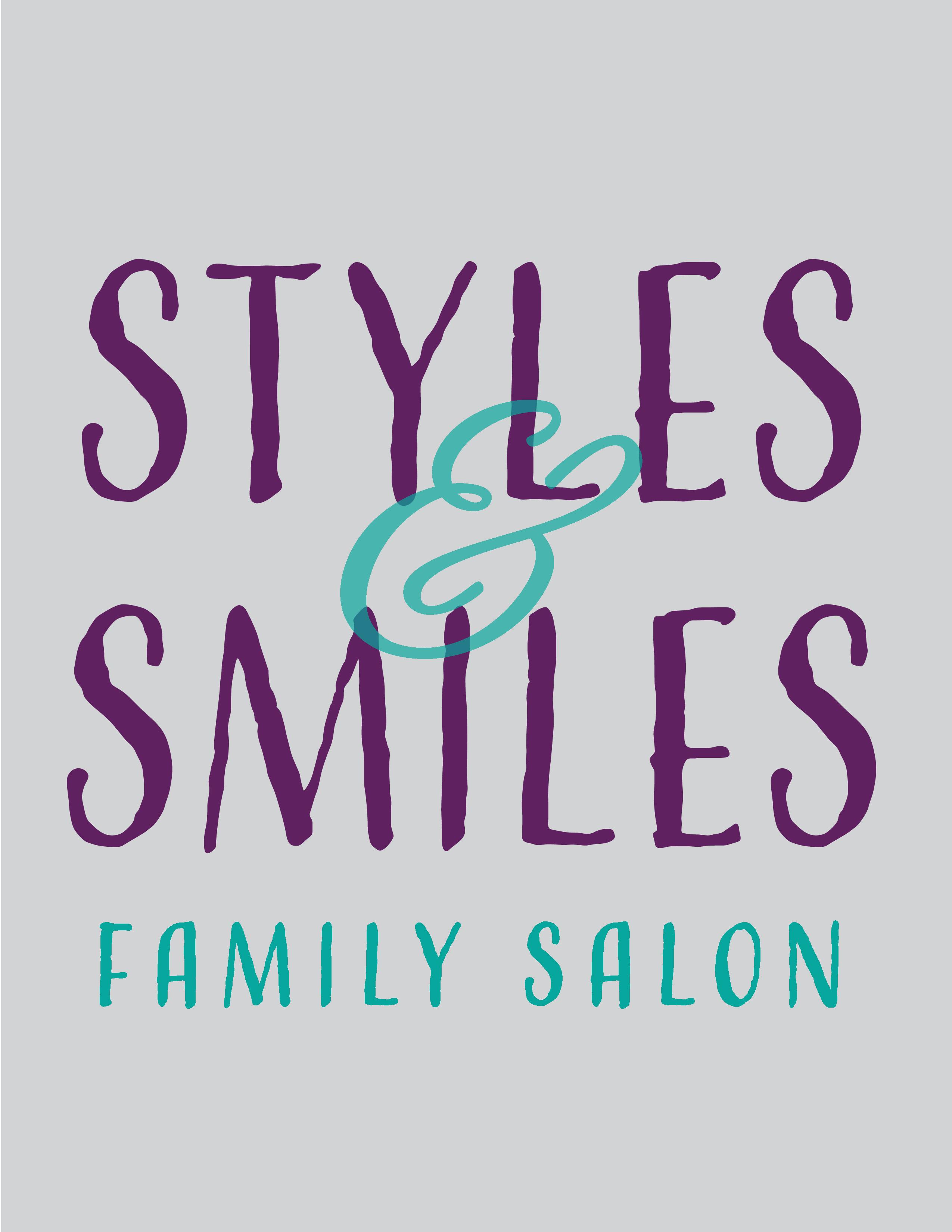 Styles & Smiles Family Salon logo