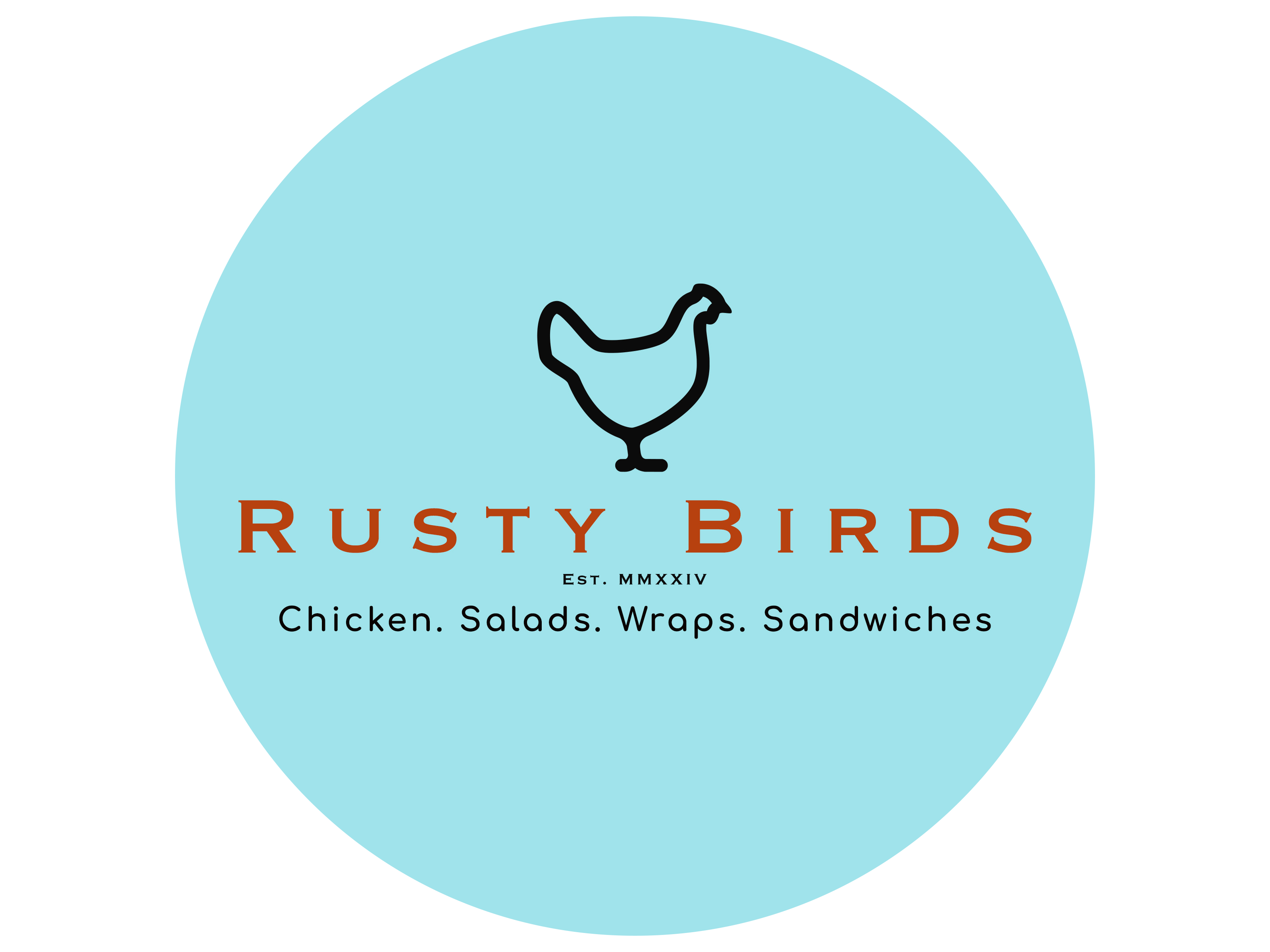 Rusty Birds Cafe logo