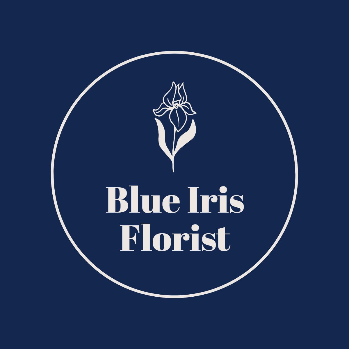 Blue Iris Florist logo