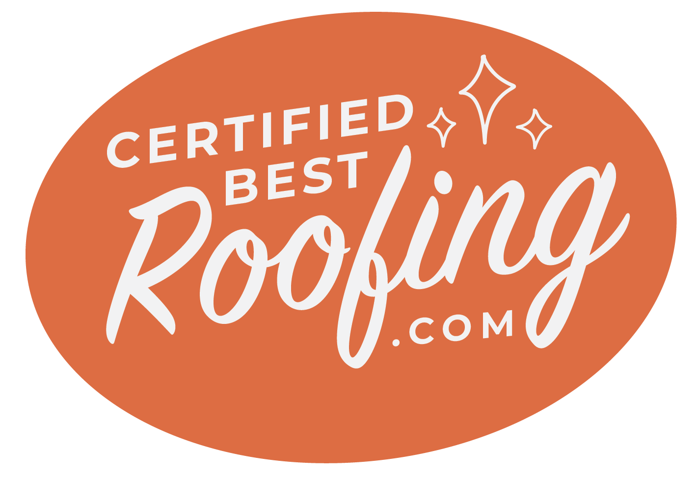 Certified Best Roofing logo