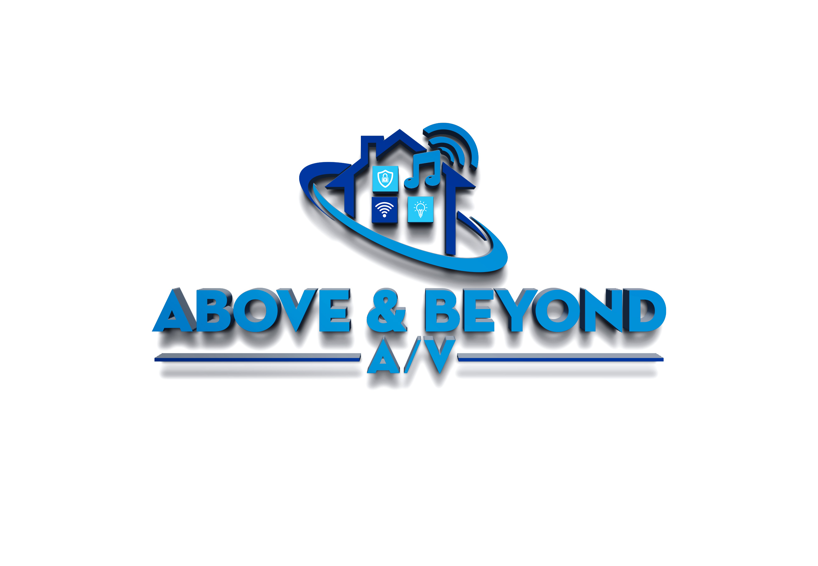 Above & Beyond A/V logo