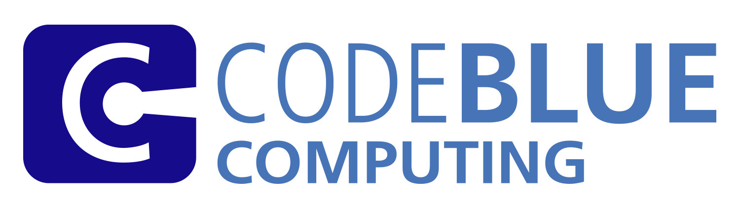 Code Blue Computing logo