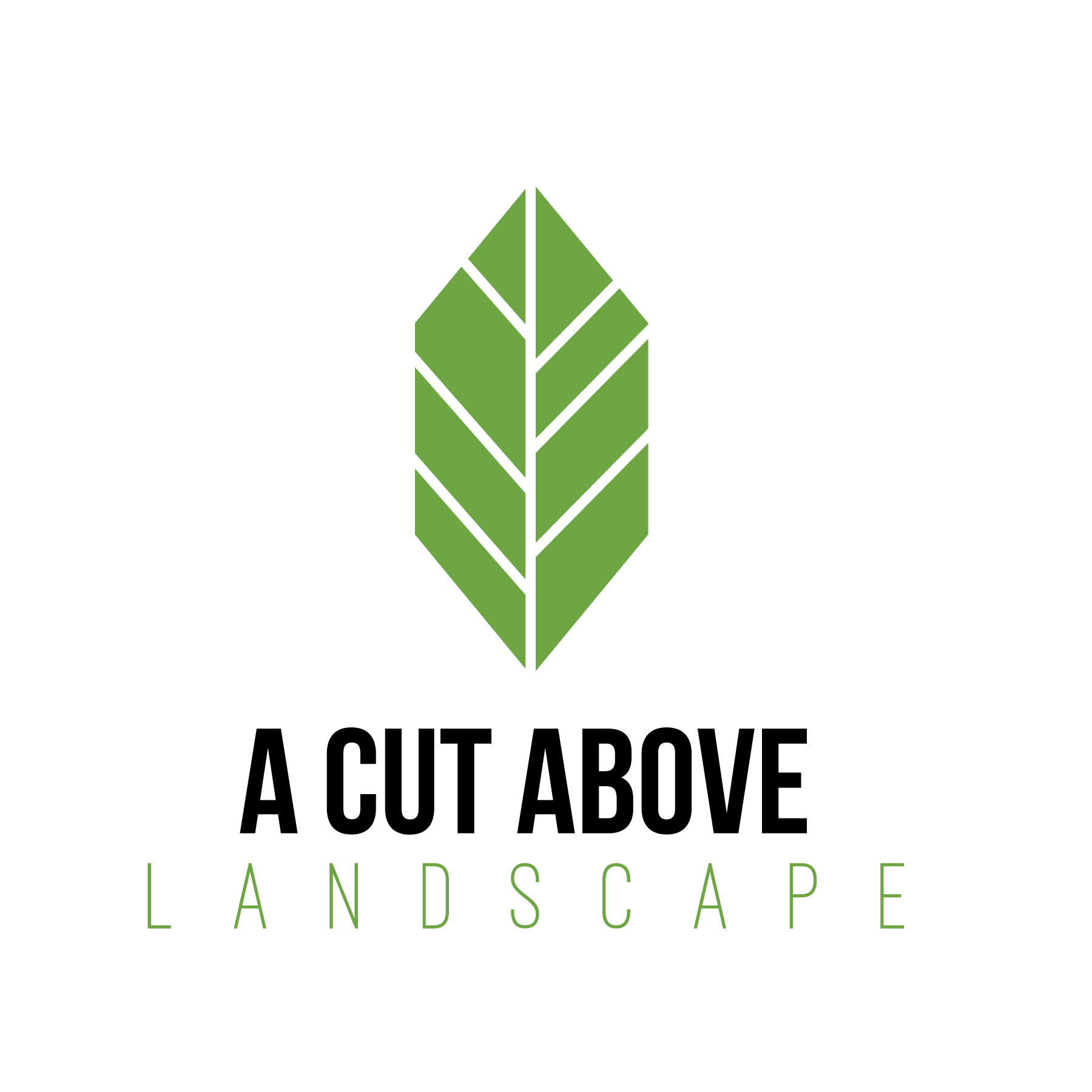 A Cut Above Landscape logo