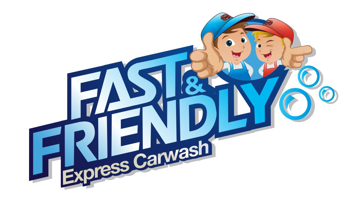Fast & Friendly Express Carwash logo