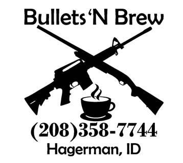 Bullets 'n Brew logo