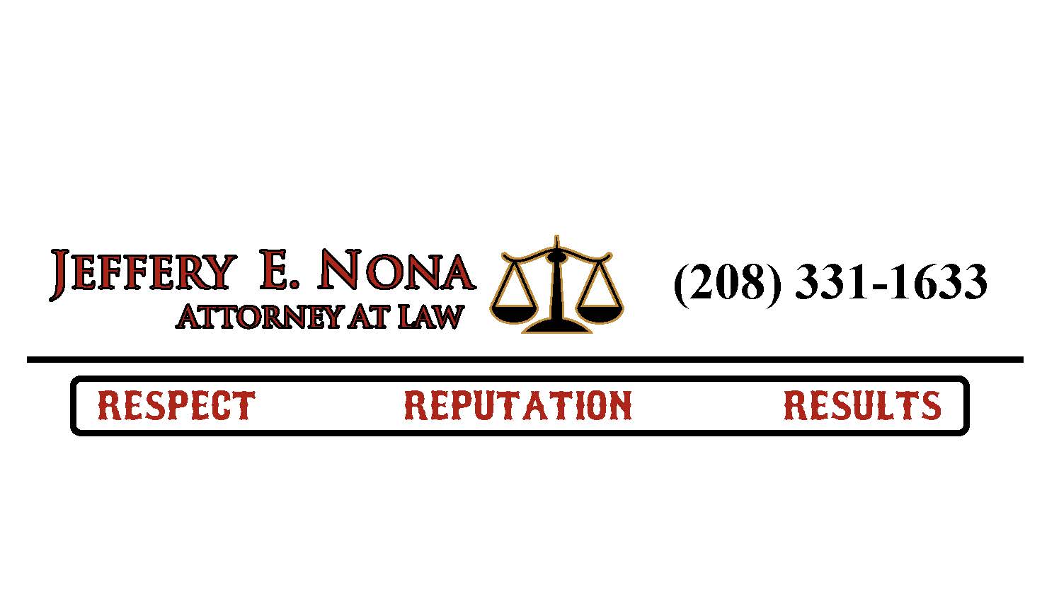 Jeffery E. Nona Attorney at Law logo