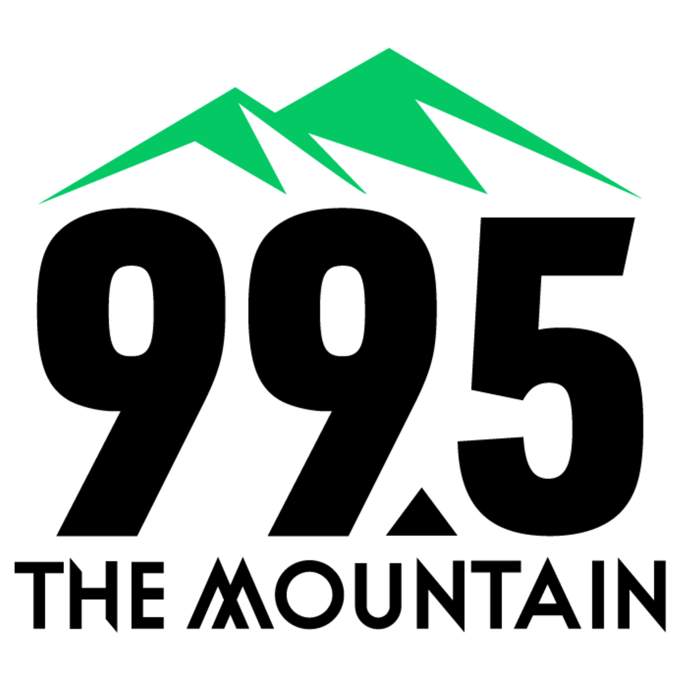 99.5 The Mountain logo