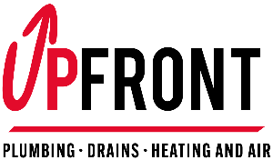 Upfront Plumbing Drains Heating and Air logo
