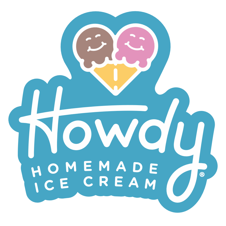 Howdy Homemade Ice Cream logo
