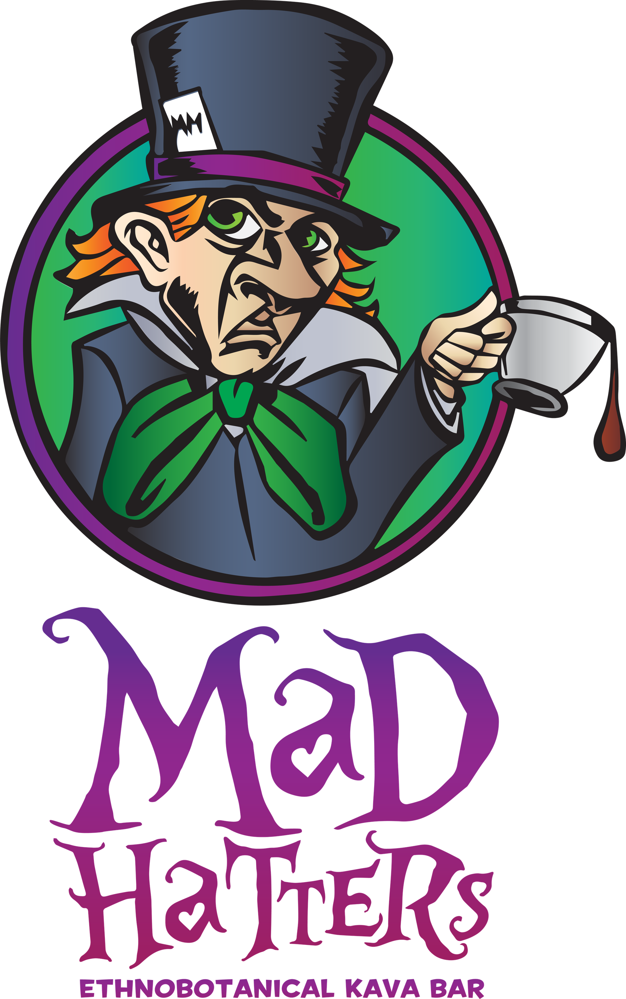 Mad Hatters Kava Bar logo
