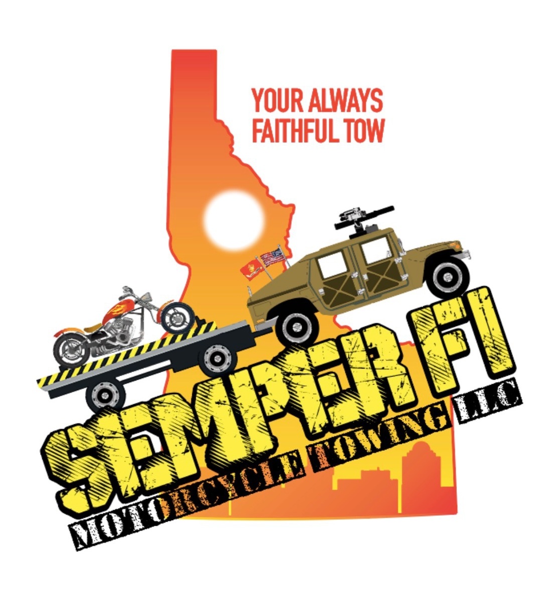Semper Fi Motorcycle Towing logo