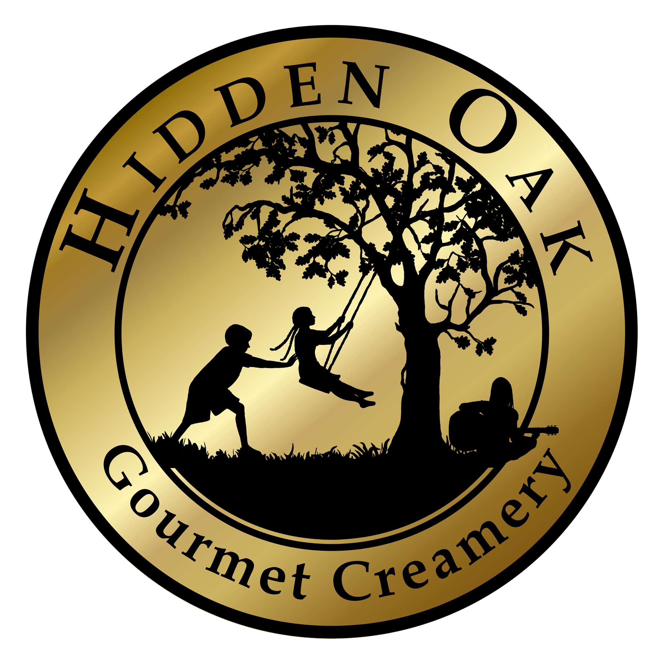 Hidden Oak Gourmet Creamery logo