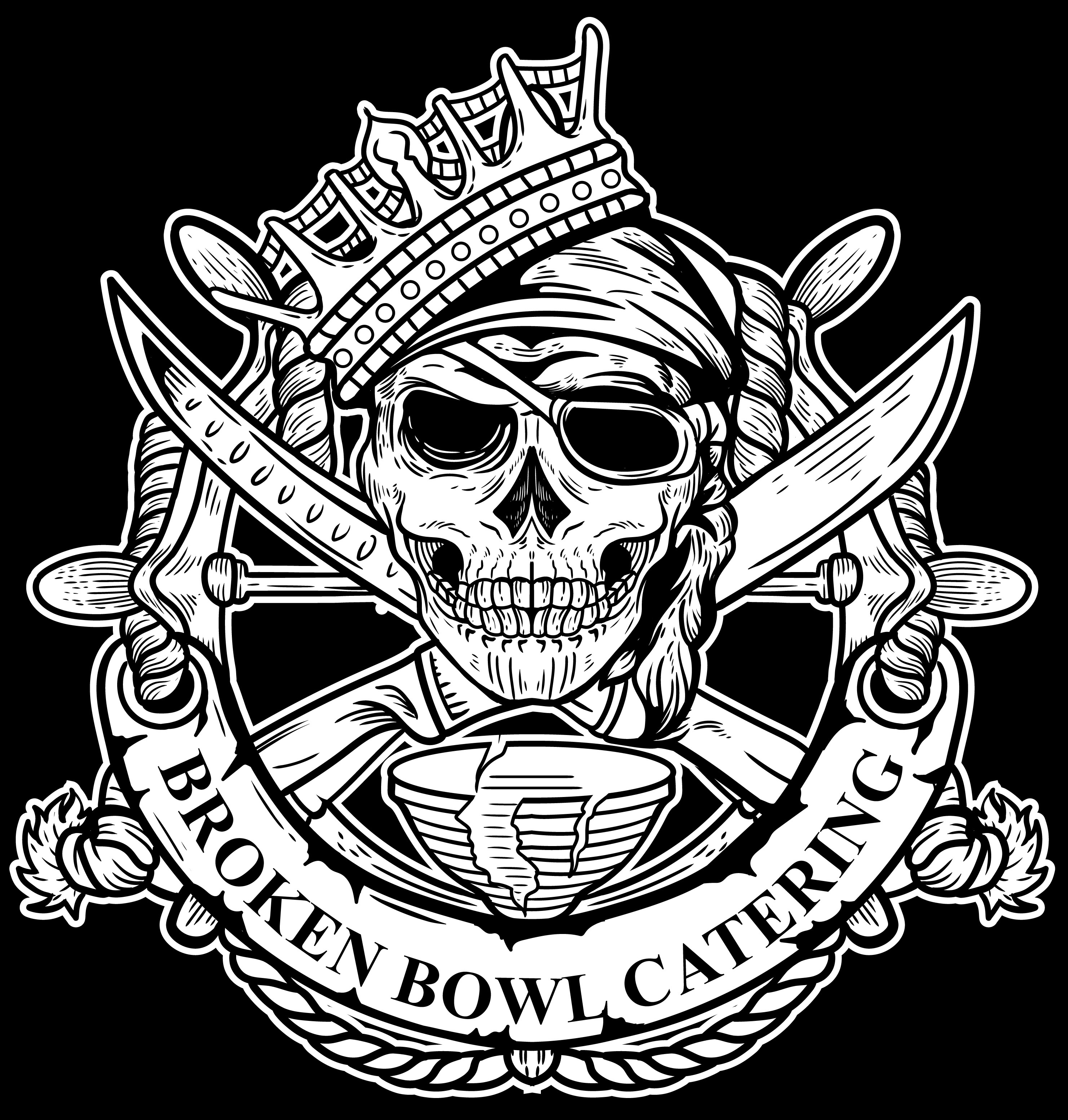 Broken Bowl Catering logo