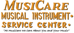 MusiCare Musical Instrument logo
