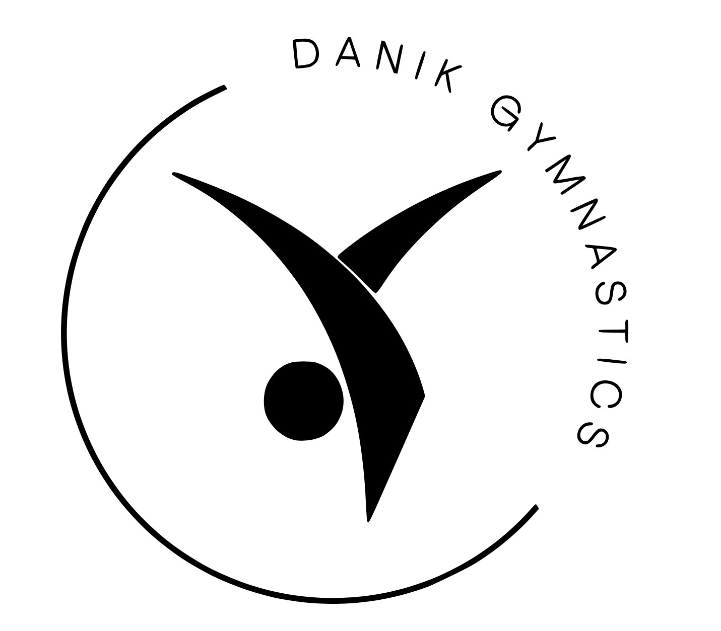 Danik Gymnastics logo