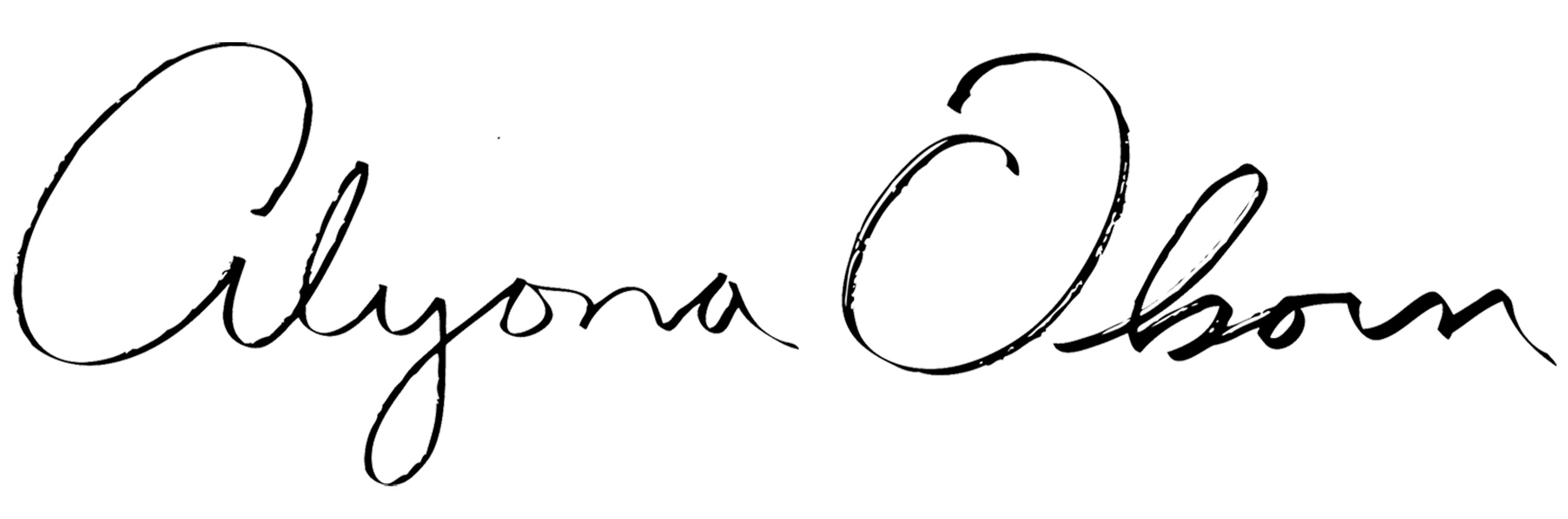 Alyona Oborn Photography logo