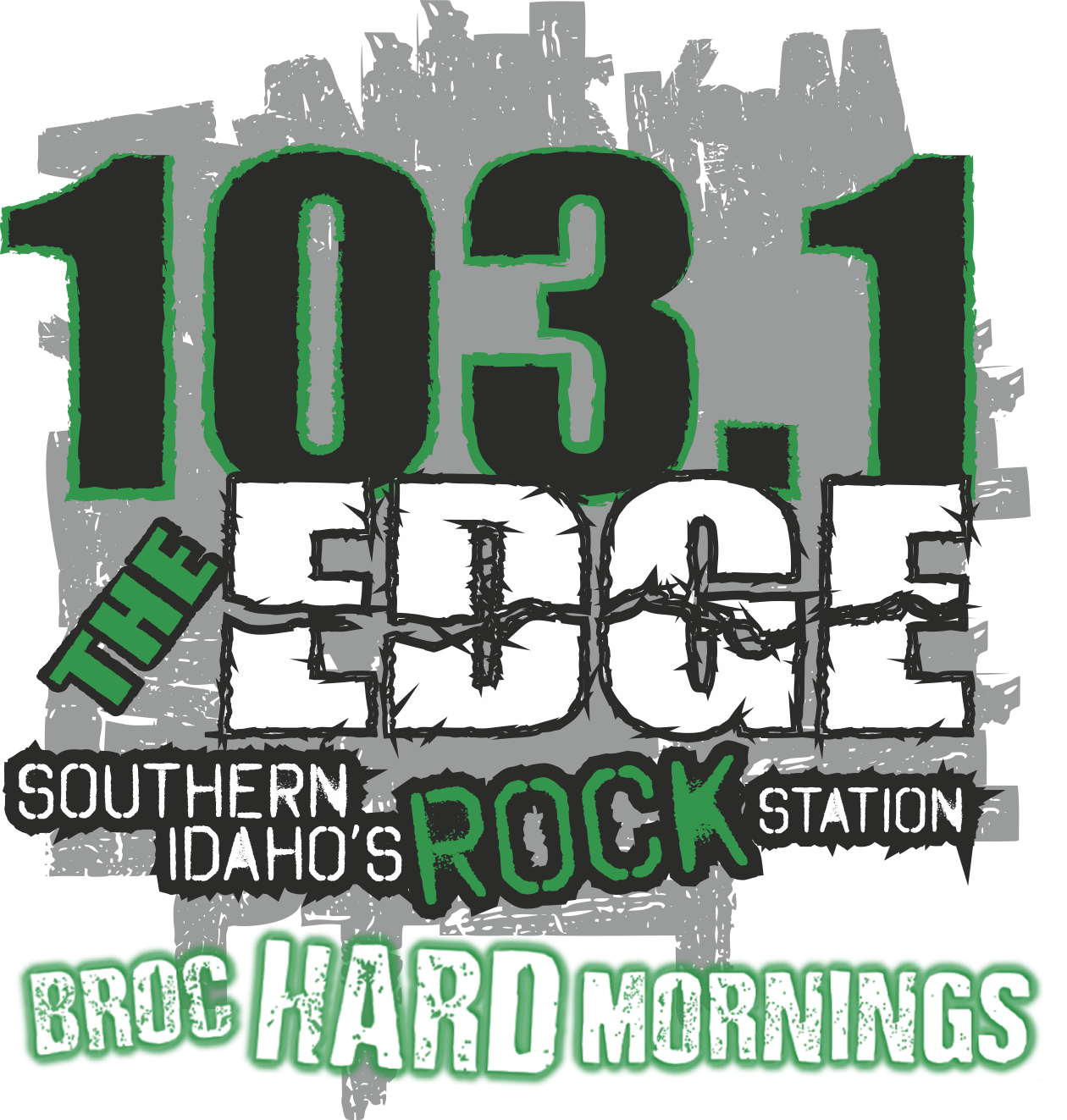 Broc Hard Mornings @ 103.1 The Edge logo