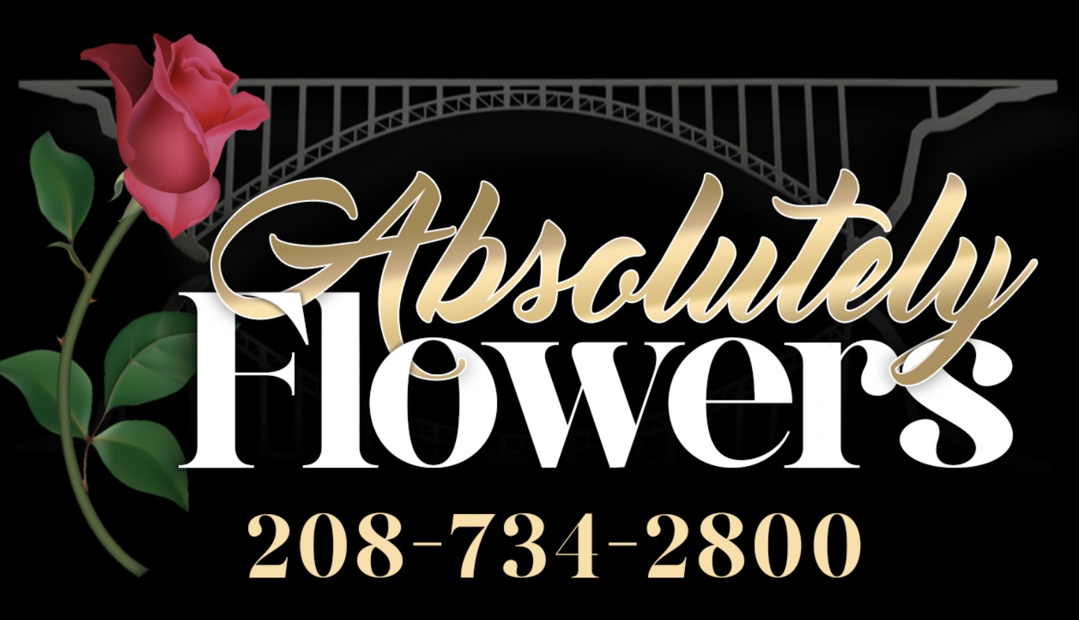 Absolutely Flowers logo