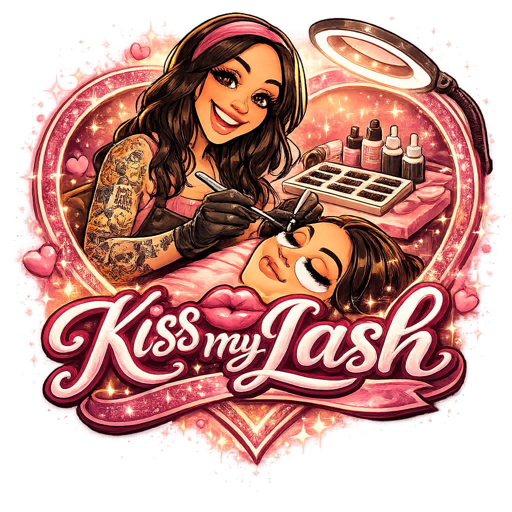 Kiss My Lash logo