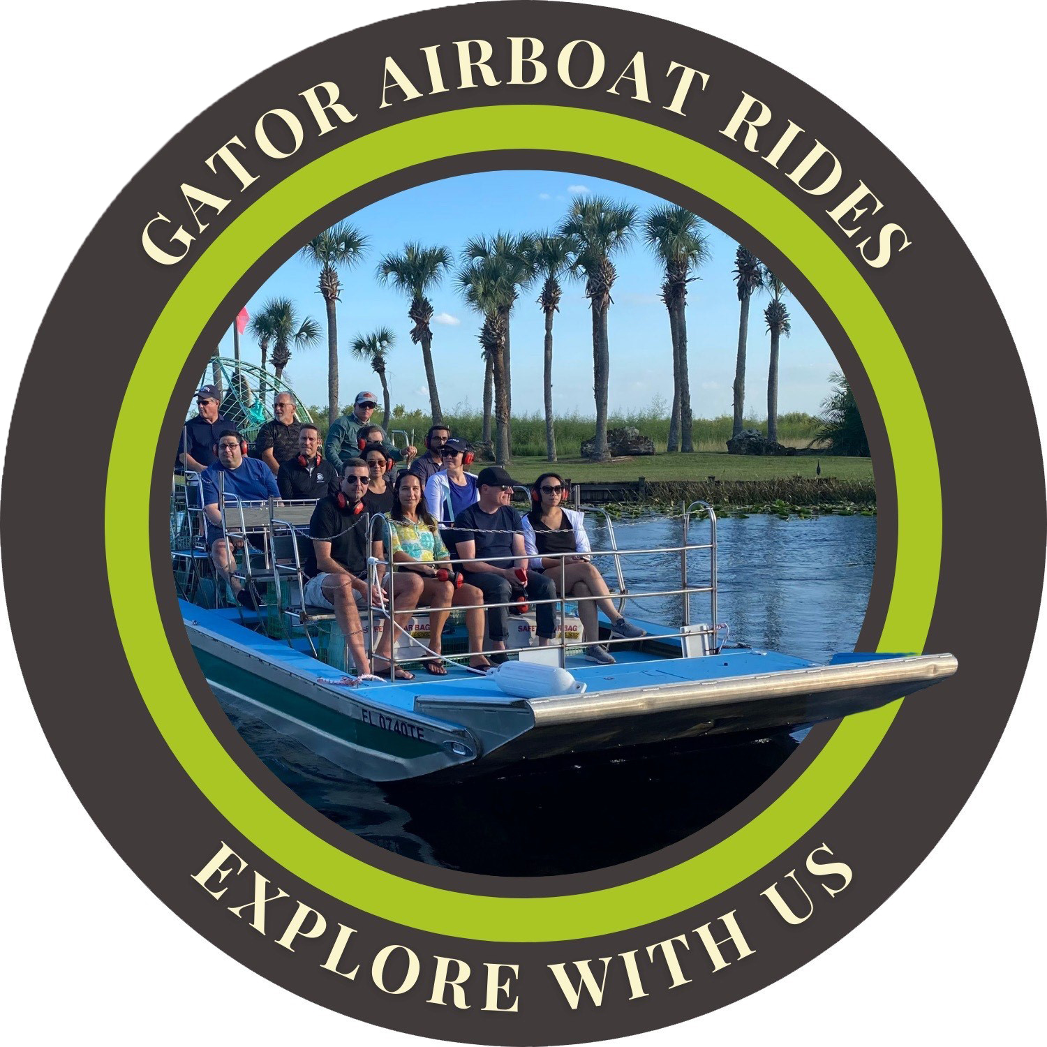 Gator Airboat Rides logo