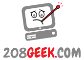 208Geek logo