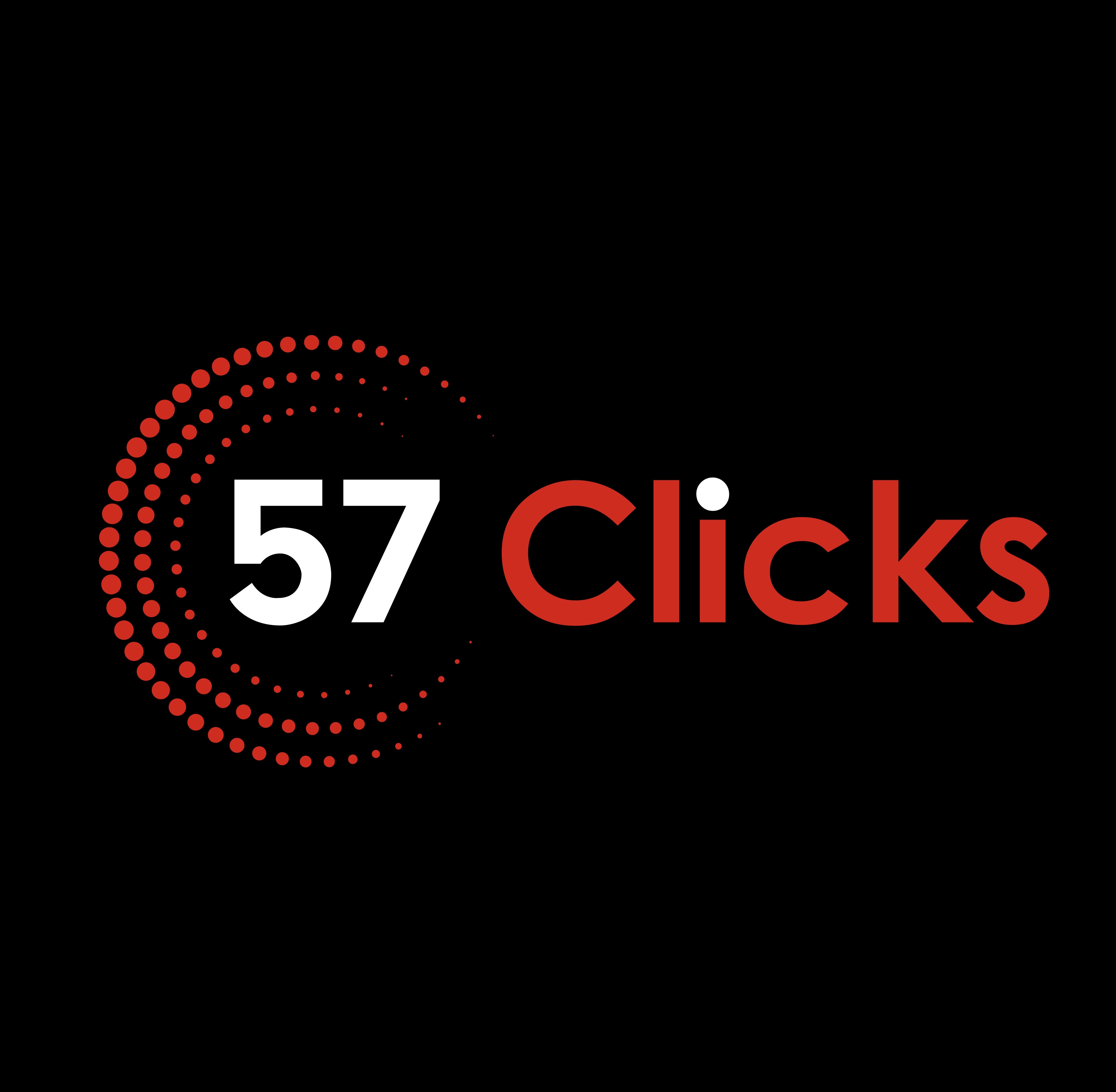 57 Clicks logo