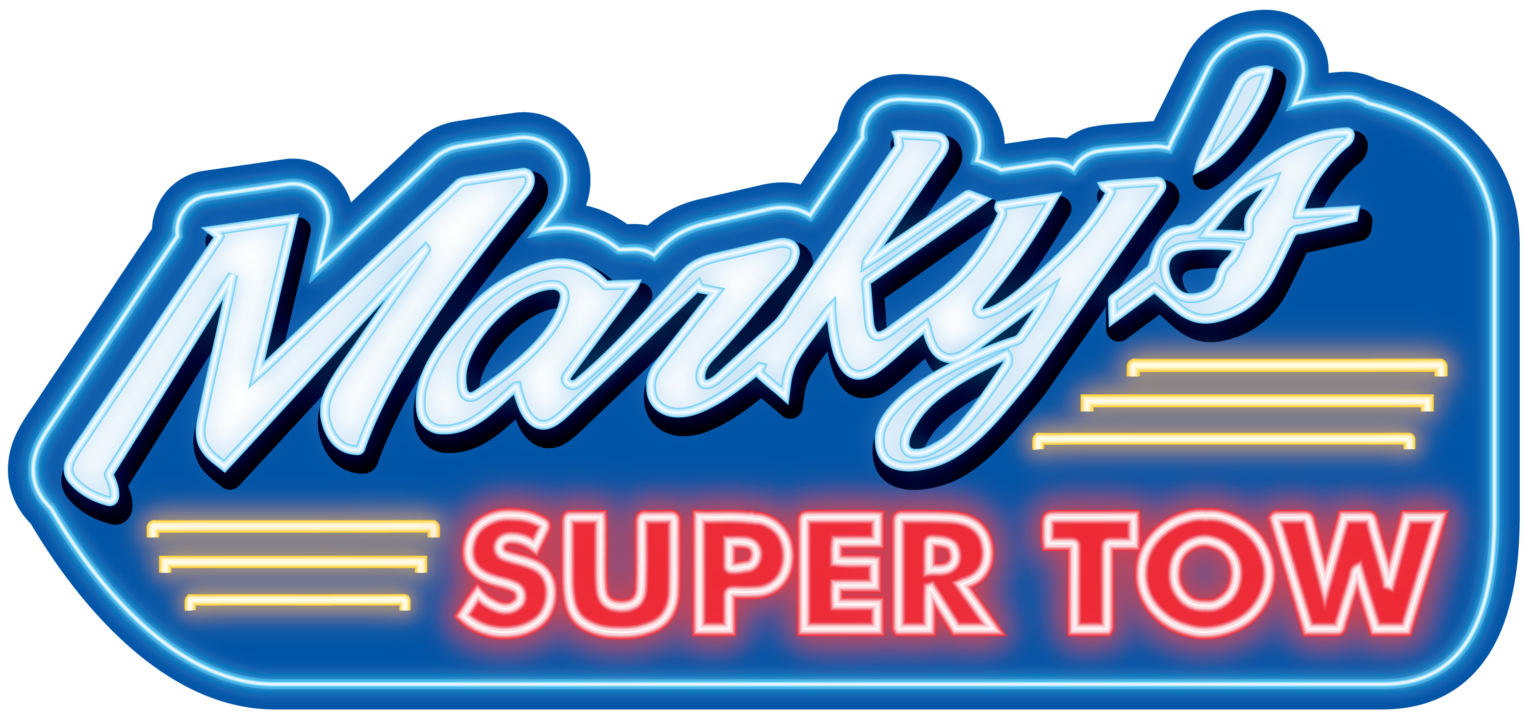 Marky's Super Tow logo