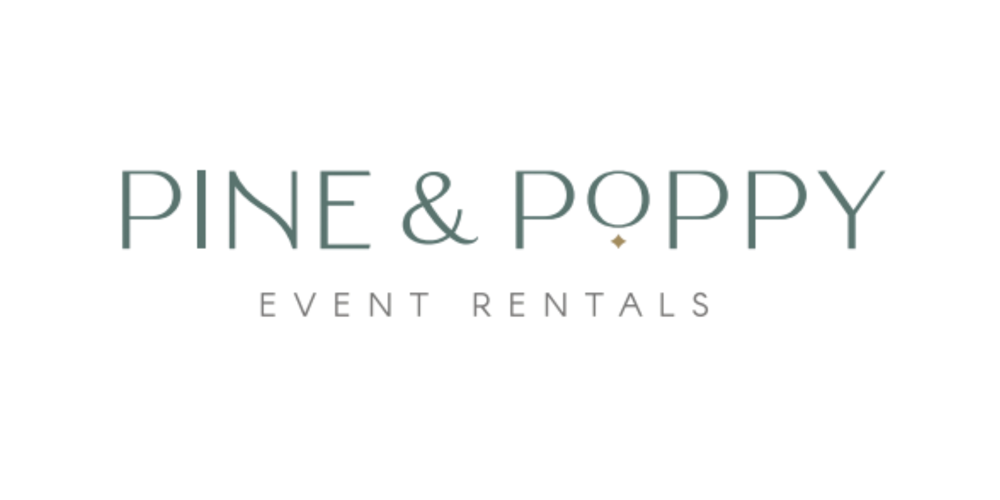 Pine & Poppy Event Rentals logo
